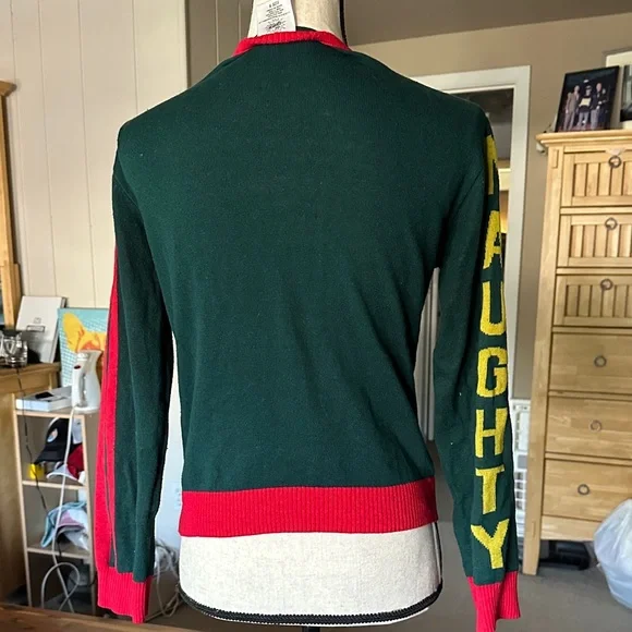 Green Grinch Christmas Sweater - Picture 2 of 4